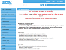 Tablet Screenshot of garancia.ibyznys.cz